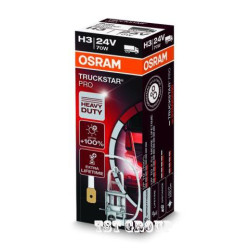 H3 24V 70W Osram +100%