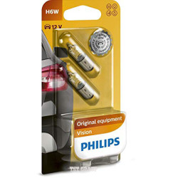 H6W 12V 6W Philips крушка - 2 бр.