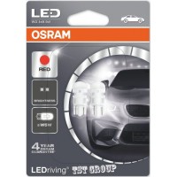 LED W5W 12V Osram Ledriving Standard 2880R червен 2 бр. крушки в блистер