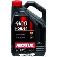 MOTUL 4100 Power 15W50 4L - Двигателно масло