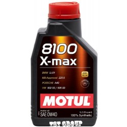 MOTUL 8100 X-max 0W40 - 1L