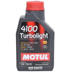 MOTUL 4100 Turbolight 10W40 - 1L