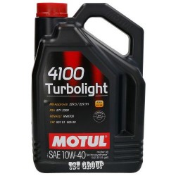 MOTUL 4100 Turbolight 10W40 - 5L