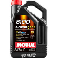 MOTUL 8100 X-Clean gen2 5W40 - 5L