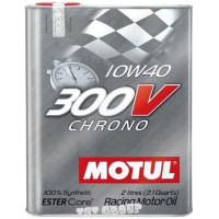MOTUL 300V Chrono 10W-40 - 6L (3 x 2 литра) - ПРОМОЦИЯ -55% Двигателно масло (цената е за 6 литра)