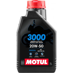 MOTUL 3000 20W-50 4Т 1L - Двигателно масло