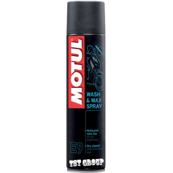 MOTUL E9 Wash & Wax Spray - 400 ml.