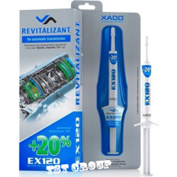 XADO EX120 Automatic Transmission 8 ml. - Металокерамична добавка ревитализант за автоматична скоростна кутия