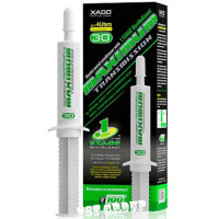 XADO Maximum Transmission 30 ml. - Металокерамична добавка ревитализант за скоростни кутии, трансмисии, раздатки и диференциали