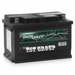 Gigawatt 60Ah JIS R+ 510A 12V - акумулатор