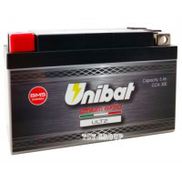 Unibat ULT2 5Ah 12V литиево-йонен акумулатор CT12B-BS, CTZ14S-BS, CBTX12-BS, CX12, CT14B-BS, CT12A-BS, CT7B-BS, CTZ10S-BS, CB12B-B2, CT9B-BS, CTZ12S-BS, CBTX9-BS, CB10L-A2-SM, CB10L-B2-SM, CB12A-B-SM, CB12AL-A-SM, CB12AL-A2-SM, CB14A-A2-SM, CB14-B2-SM